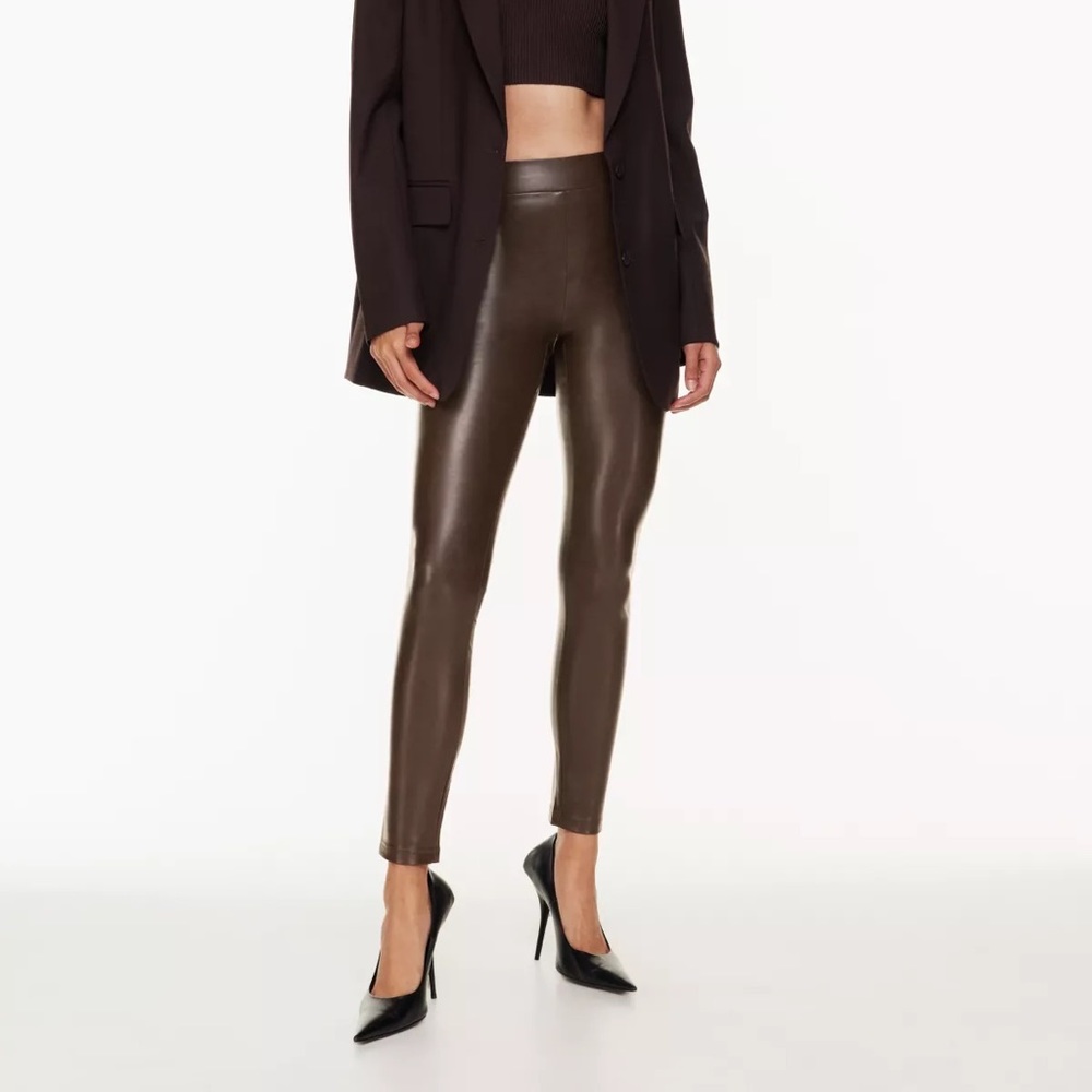 Aritzia Faux Leather Leggings